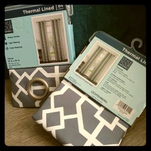 Window panel bundle with thermal lining